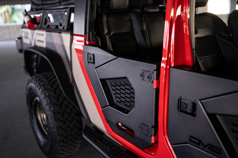 Jeep Wrangler Half Doors - Rear - DV8 Offroad - Spec Series - `18-`22